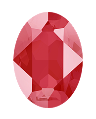 Swarovski 4120 Oval Fancy Stone 18x13mm Crystal Royal Red (LacquerPro) 